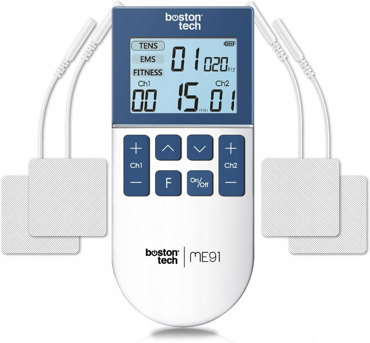 BOSTON TECH Pain Therapy Device Muscle Stimulator 3 in 1