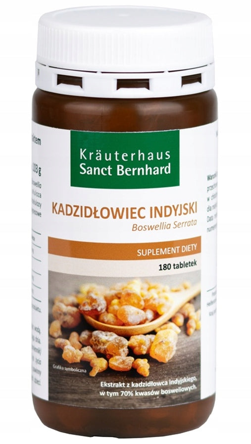 BOSWELLIA - Boswellia Serrata | Sanct Bernhard | 180 tab.