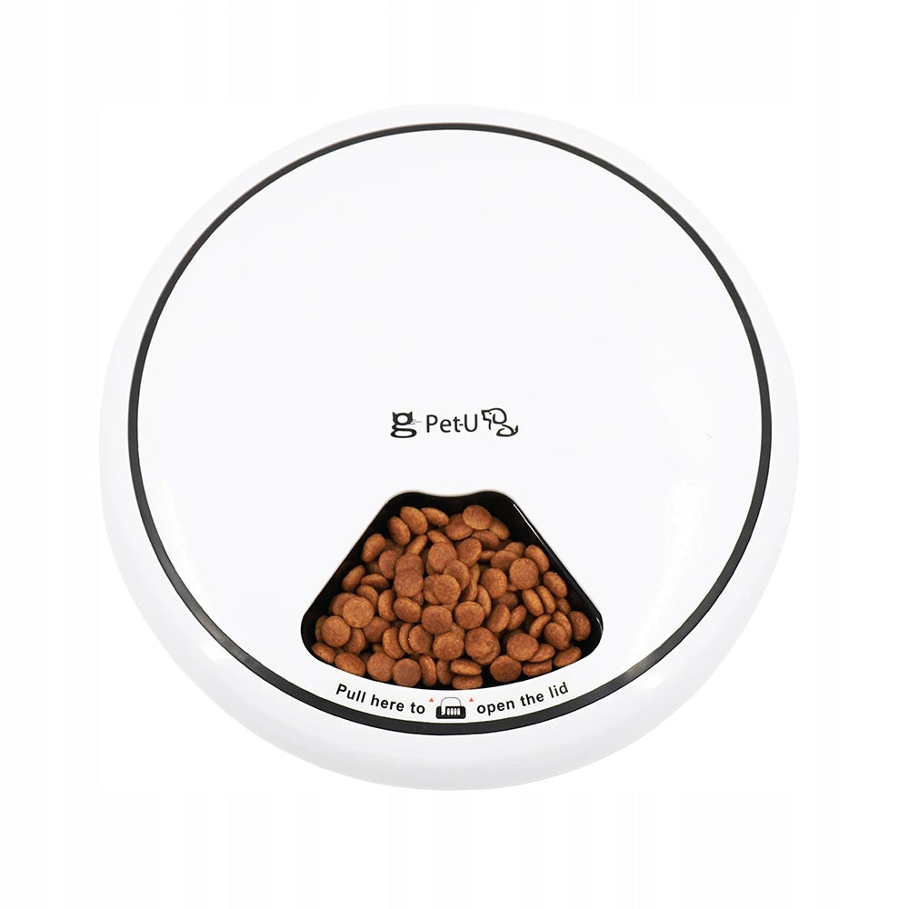 BOT Automatic Pet Food Dispenser 5 Servings - Black Brand BOT