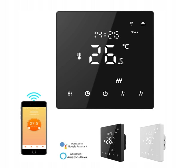 BOT Room thermostat WiFi Tuya RT4 16A black Brand BOT