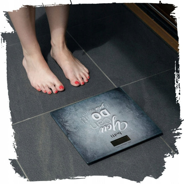 BOTTI Bathroom scale Personal up to 180kg 28x28cm Kind electronic
