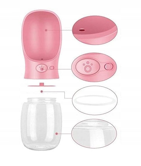 BOTTLE 2in1 Dog and Cat Container for WATER AND FOOD Brand no brand