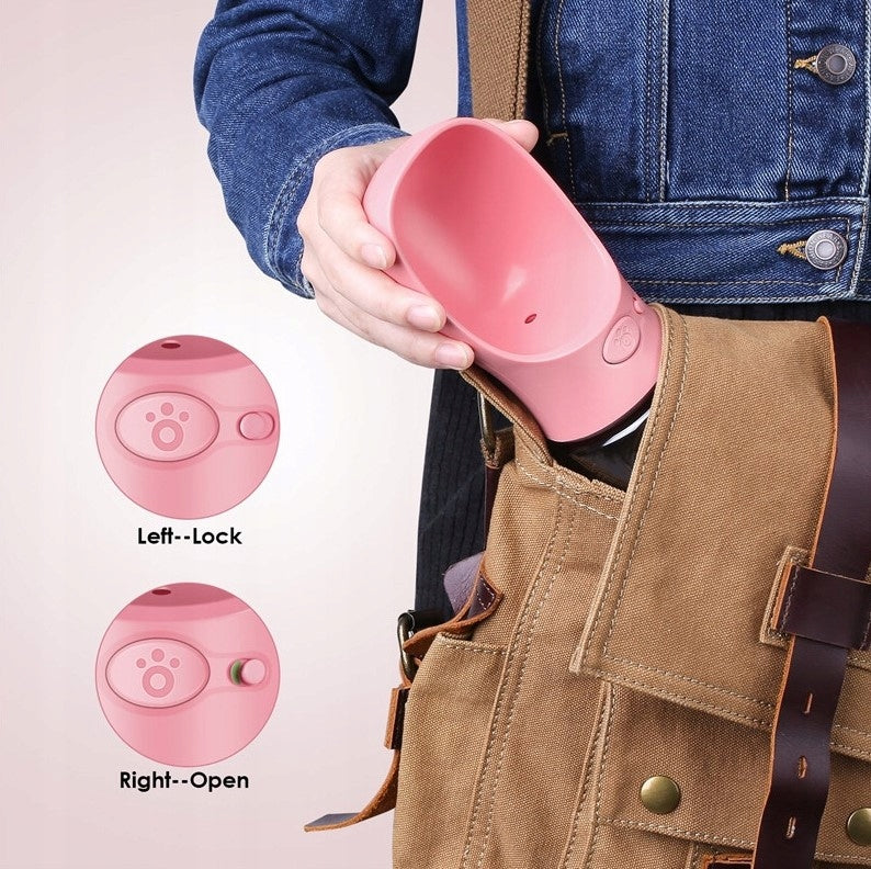 BOTTLE 2in1 Dog and Cat Container for WATER AND FOOD EAN (GTIN) 5903857444643