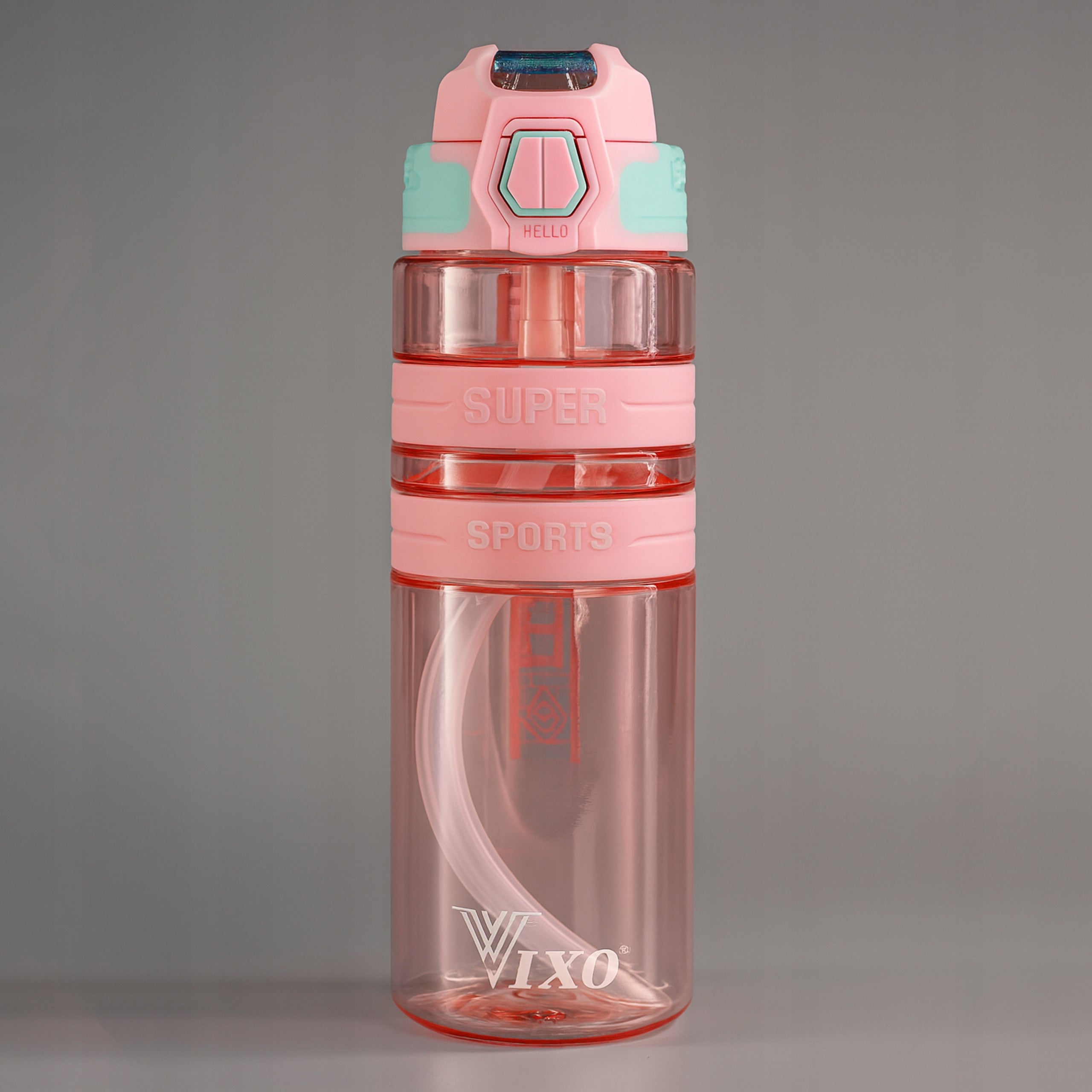 BOTTLE 500ML BPA FREE BOTTLE WITH DETACHABLE WATER STRAP WITH TRITAN VIXO Packaging status original