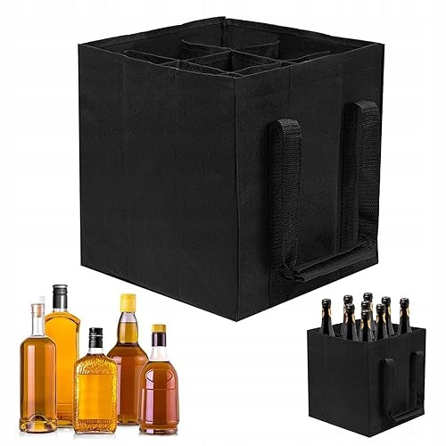 BOTTLE BAG 9 PCS FOLDING WITH VELCRO CLOSURE for home gift