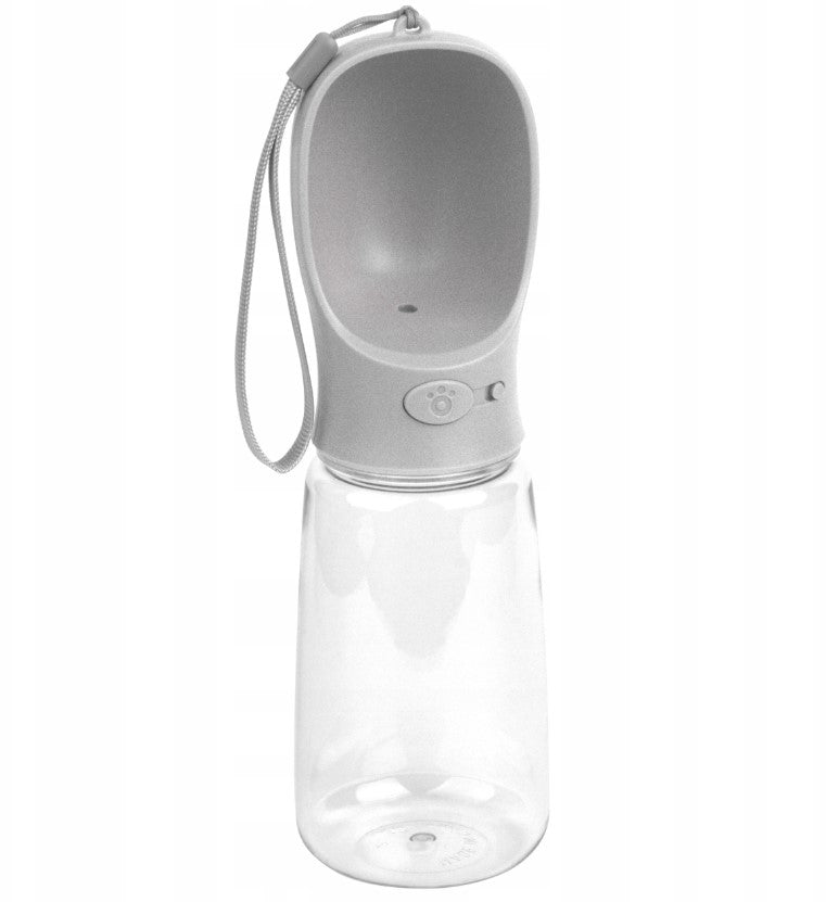 BOTTLE Drinker WATER BOTTLE FOR DOG with bowl summer for drinking travel 550ml Packaging status original