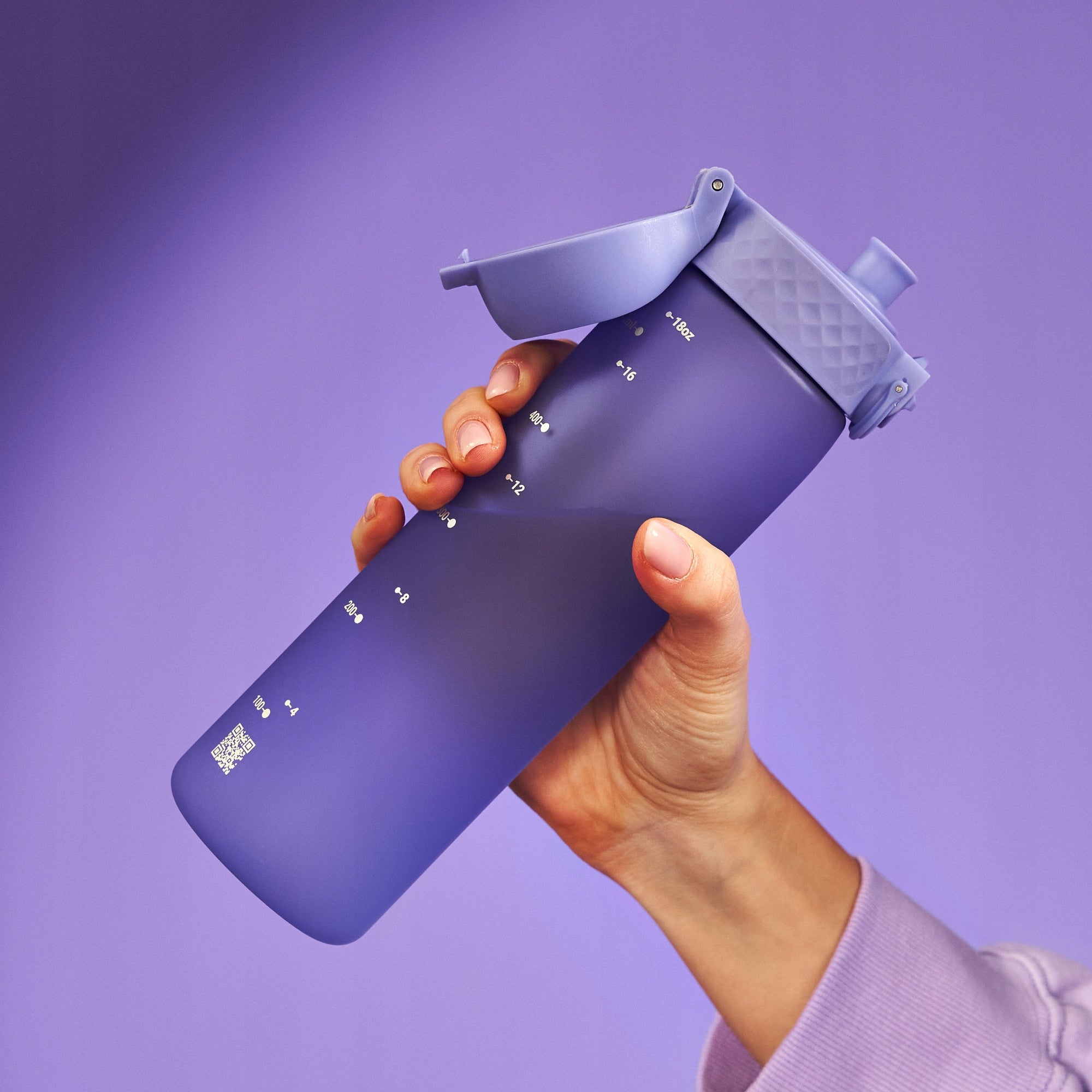 BOTTLE ELEGANT PRACTICAL GIFT FOR MOTHER'S DAY PURPLE ION8 0,5 l Color pink