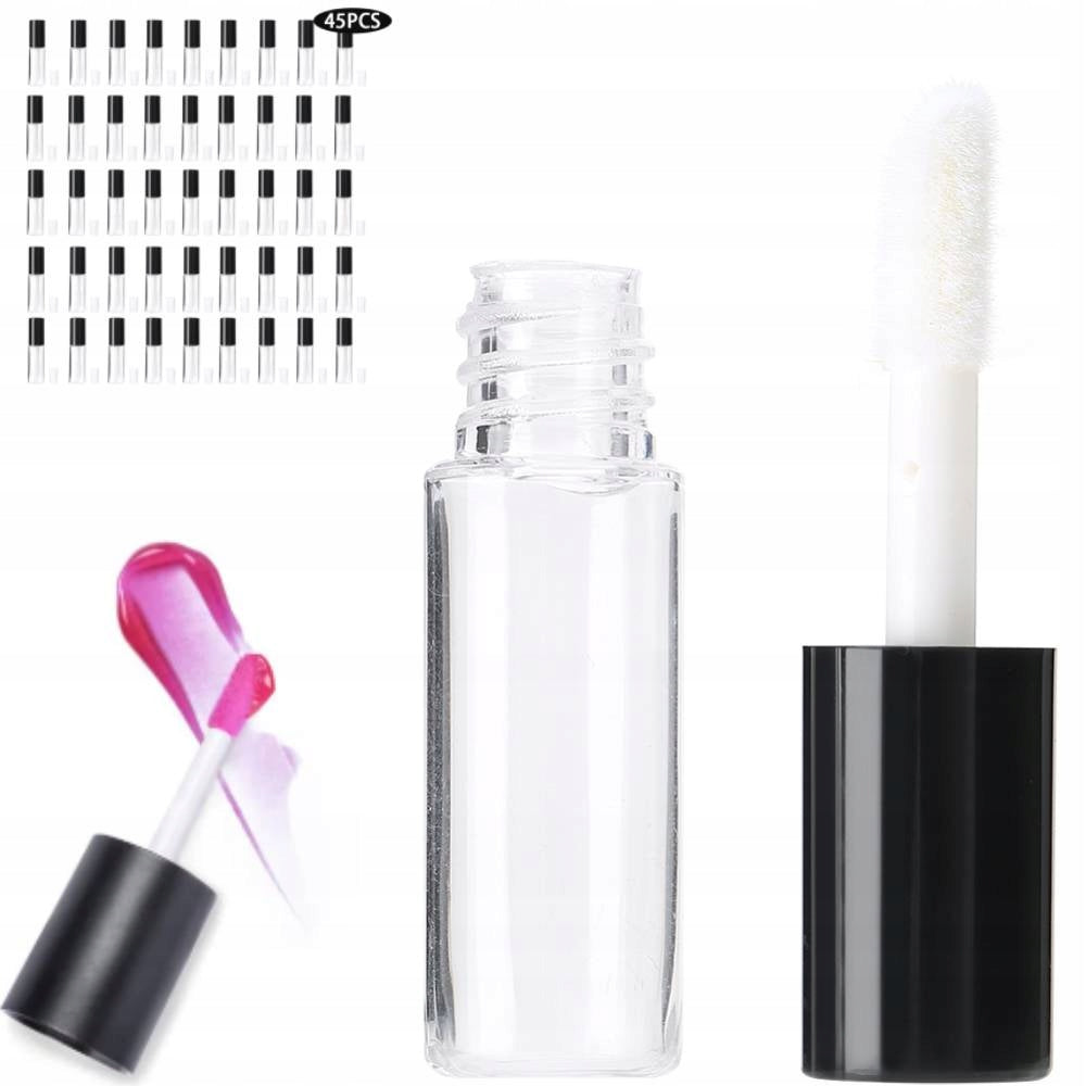 BOTTLE LIP GLOSS CONTAINER 1,2ml - 45 PCS