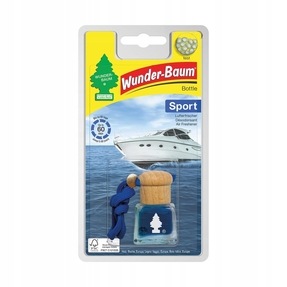 BOTTLE SPORT FRAGRANCE 4,5ML - WUNDER-BAUM Manufacturer Wunder-Baum