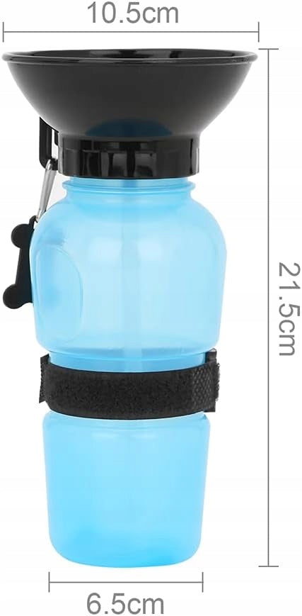 BOTTLE TRAVEL WATER BOTTLE DRINKER DOG BOWL HIT 0.5L Trade name BUTELKA MISKA NA WODĘ PRZENOŚNA POIDEŁKO NA SPACER