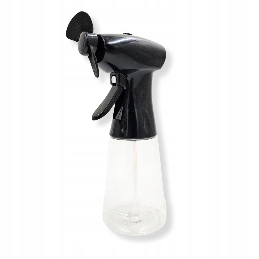 BOTTLE WITH FAN SPRAY FAN BLACK HANDHELD FAN Brand Lifetime