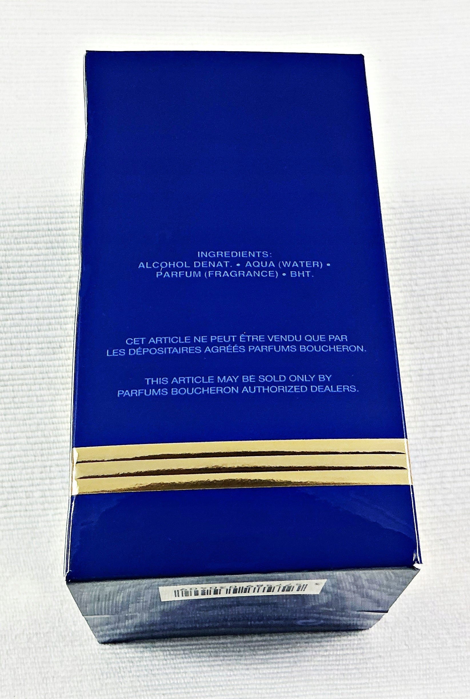 BOUCHERON INITIAL 50 ML EAU DE TOILETTE UNIQUE Manufacturer code 38A