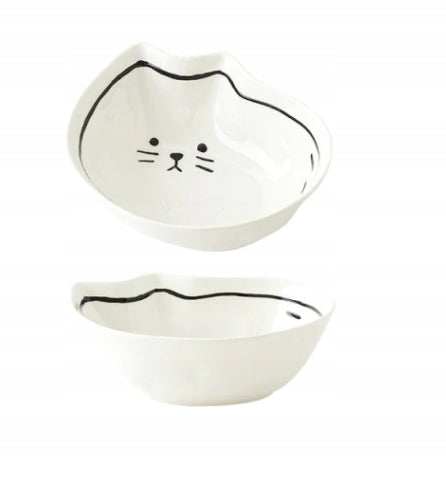 BOWL CAT KITTEN WITH CAT BOWL
