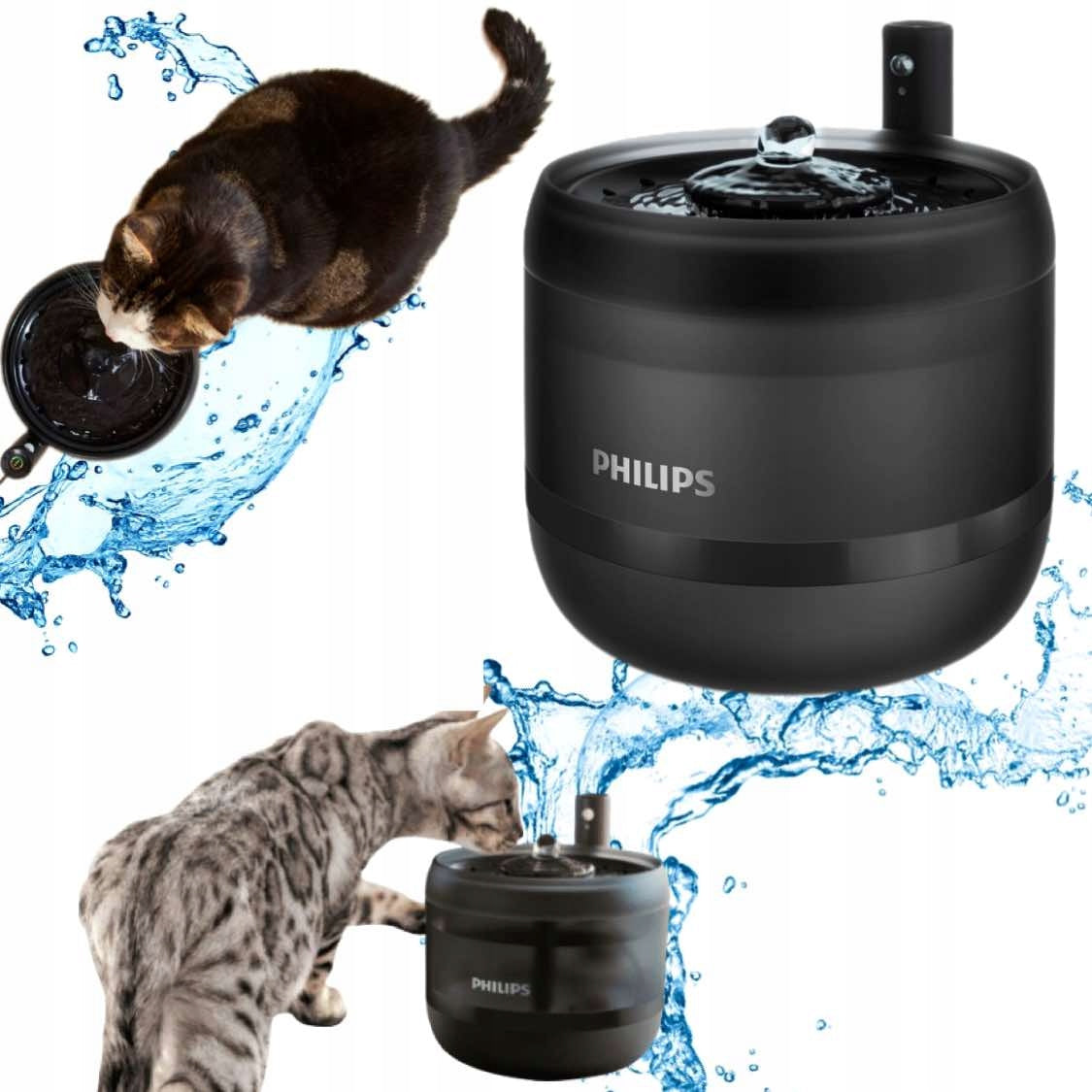 BOWL ELECTRIC FEEDER WITH PURIFIED WATER SOURCE FOR DOG AND CAT