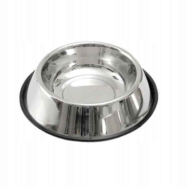 BOWL FOR A LARGE DOG, METAL BOWL, 2.7l