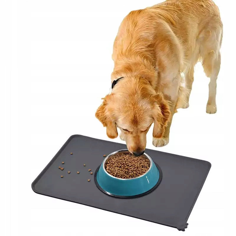 BOWL PAD CAT DOG MAT NON-SLIP WATERPROOF SILICONE Brand Mersjo