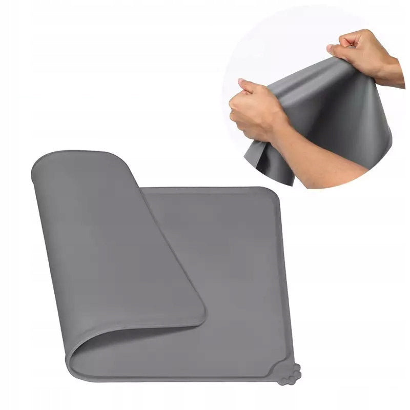 BOWL PAD CAT DOG MAT NON-SLIP WATERPROOF SILICONE Capacity 0 l