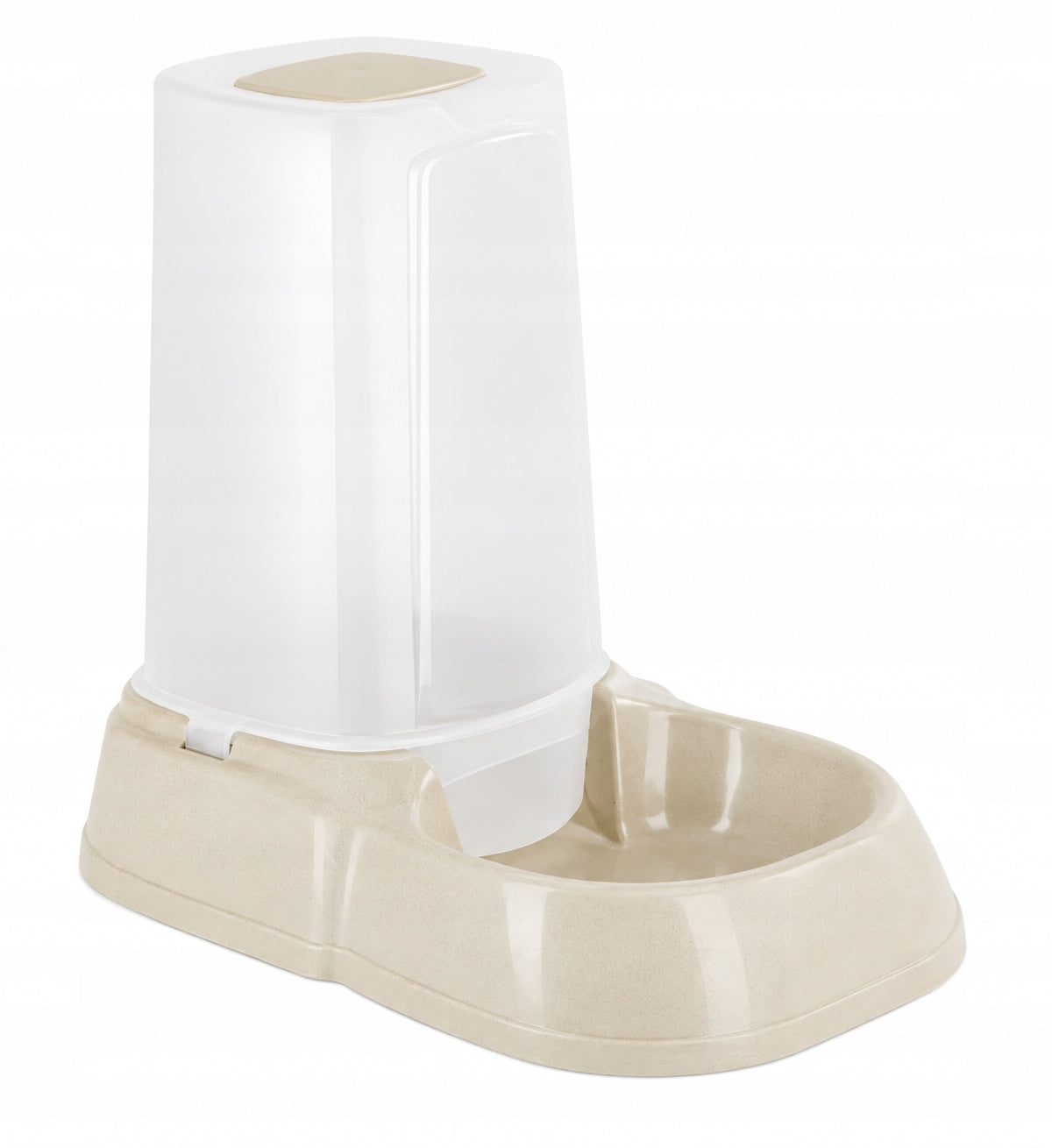 BOWL WITH WATER tank FOR CAT DOG DISPENSER BEIGE
