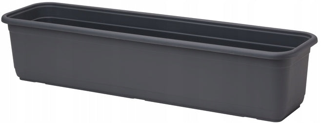 BOX BALCONY POT VENUS LENGTH 80CM ANTHRACITE MAT