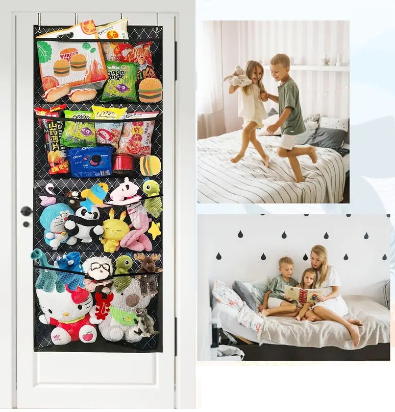 BOX BASKET ORGANIZER FOLDING FOR DOOR CLOTHES TOYS TRINKETS HANGING Manufacturer code Kosz pojemnik organizer zawieszany 3 półki