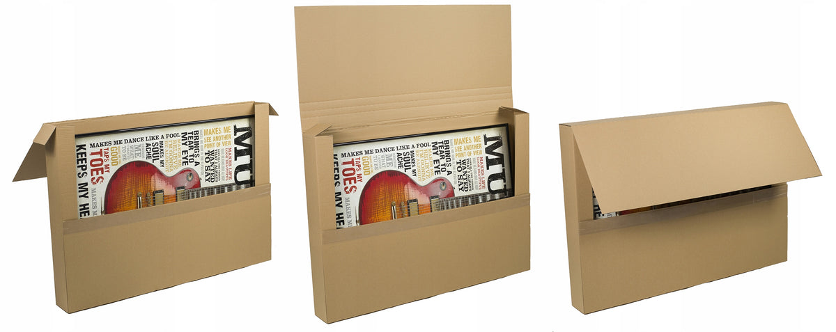 BOX CARTON 1010x710x100 mm FLAP LARGE Color brown