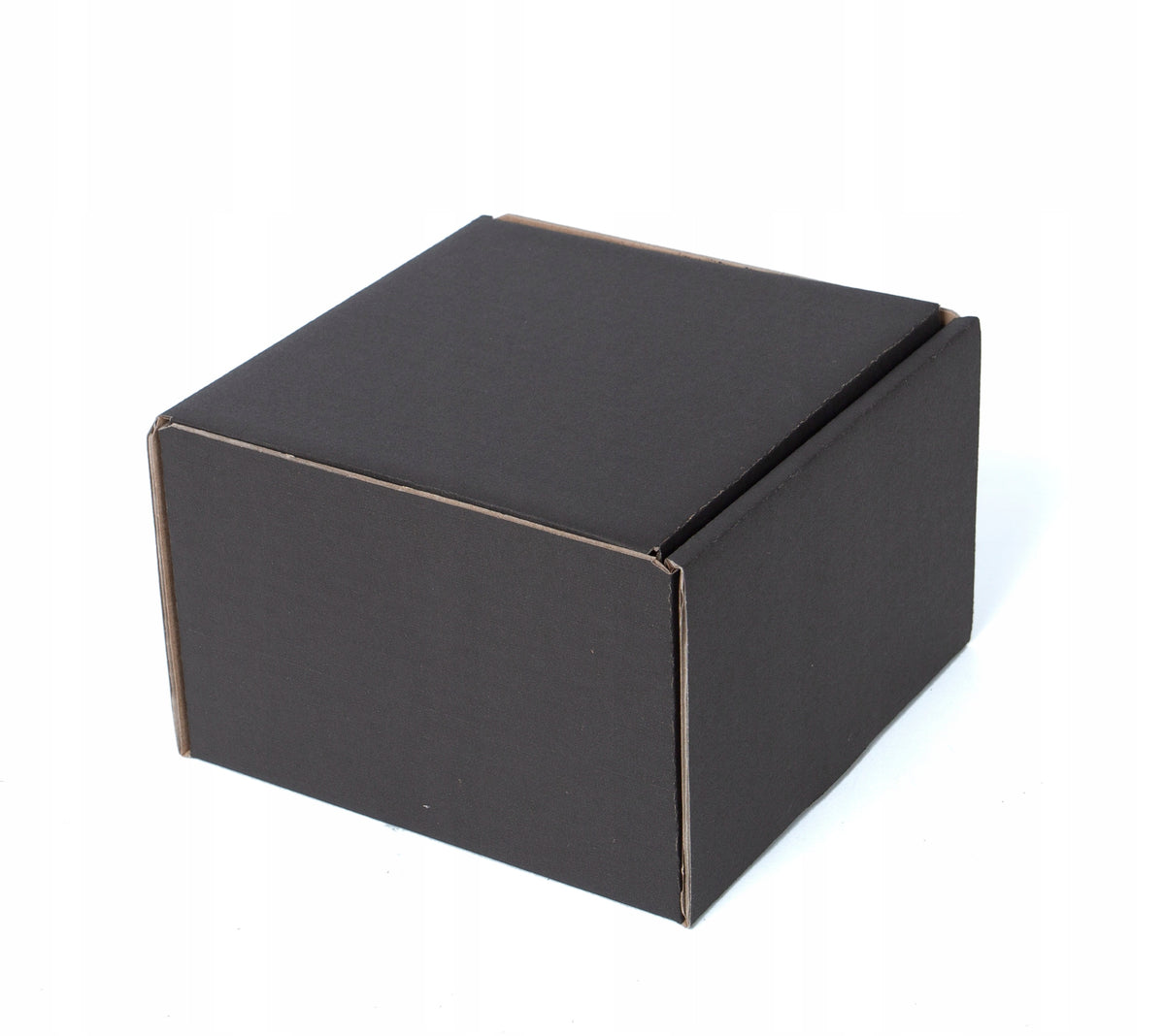 BOX CARTON CUT BLACK 150x150x100 20pcs