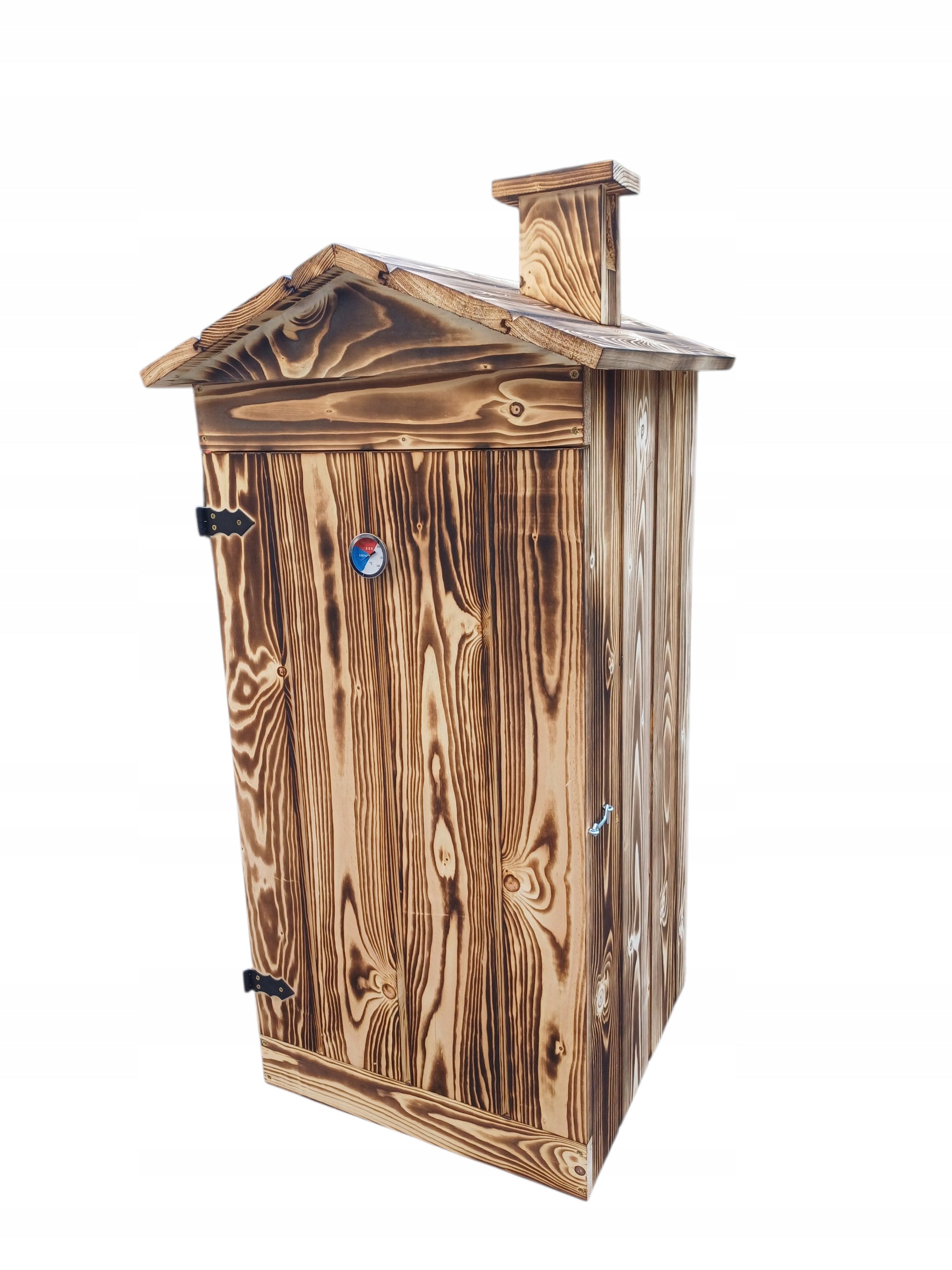 BOX CHAMBER SMOKEHOUSE WOODEN GARDEN HOUSE LARGE| SOLID SPRUCE!!! Packaging status original