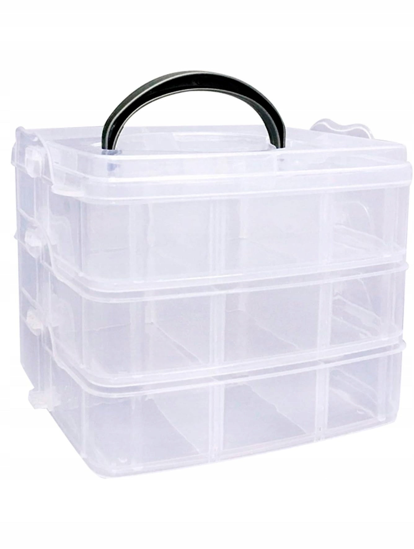 BOX CONTAINER ORGANIZER 3-TIER PLASTIC UNIVERSAL Width (widest product) 150 mm