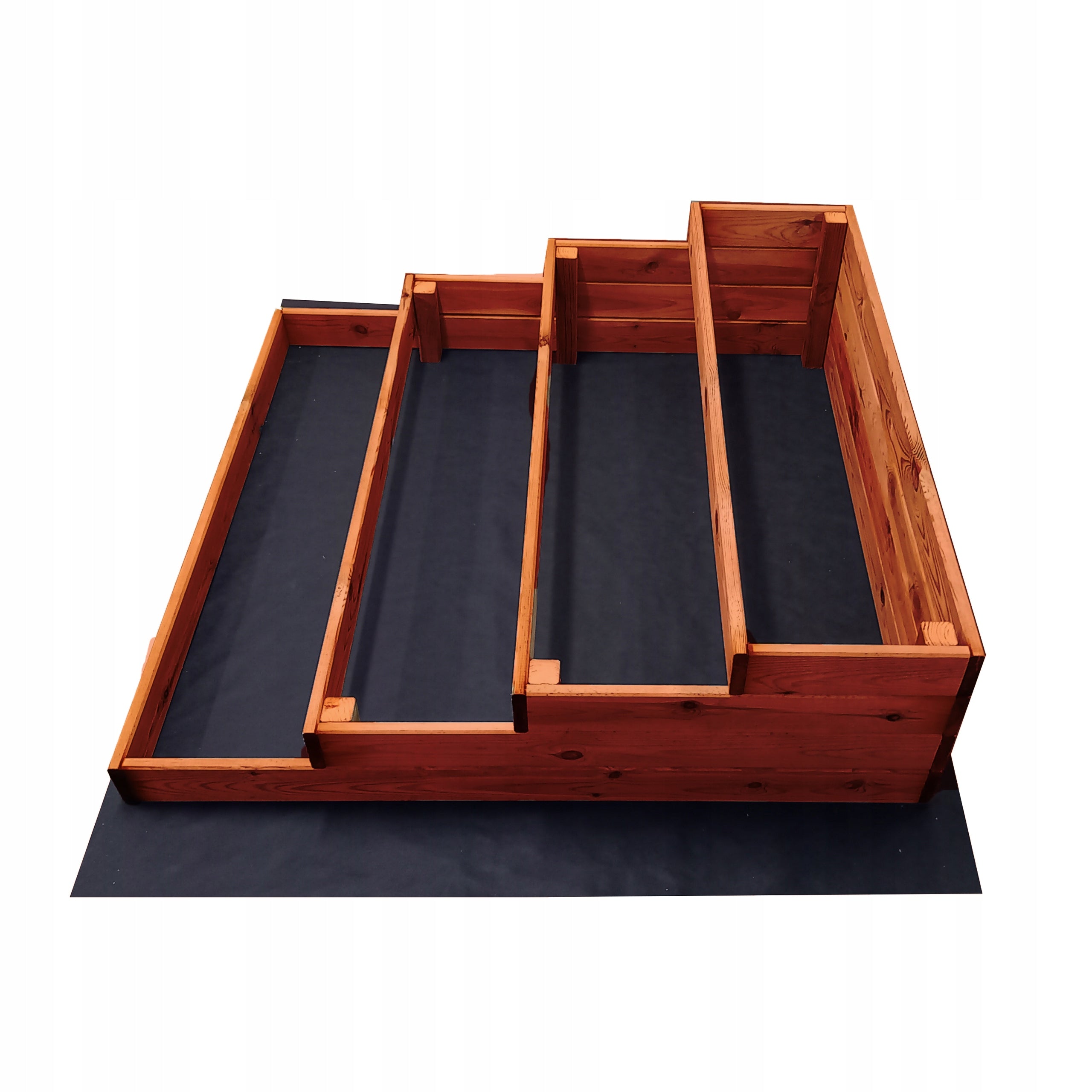 BOXES FOR BUNK VEGETABLE GARDENER 120x120x40 DOUBLE IMPREGNATED HERBARIUM. Color other