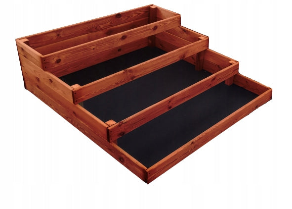 BOXES FOR BUNK VEGETABLE GARDENER 120x120x40 DOUBLE IMPREGNATED HERBARIUM.