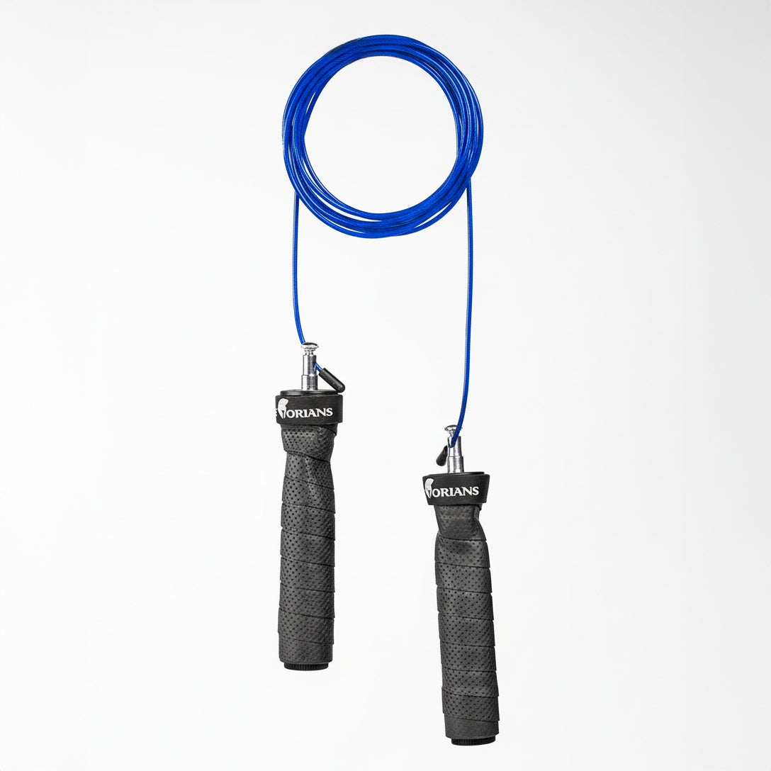 BOXING JUMP ROPE ADJUSTABLE WITH BEARINGS STEEL ROPE STRONG TRAINING Color multicolor
