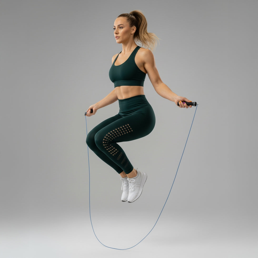 BOXING JUMP ROPE ADJUSTABLE WITH BEARINGS STEEL ROPE STRONG TRAINING Packaging status original