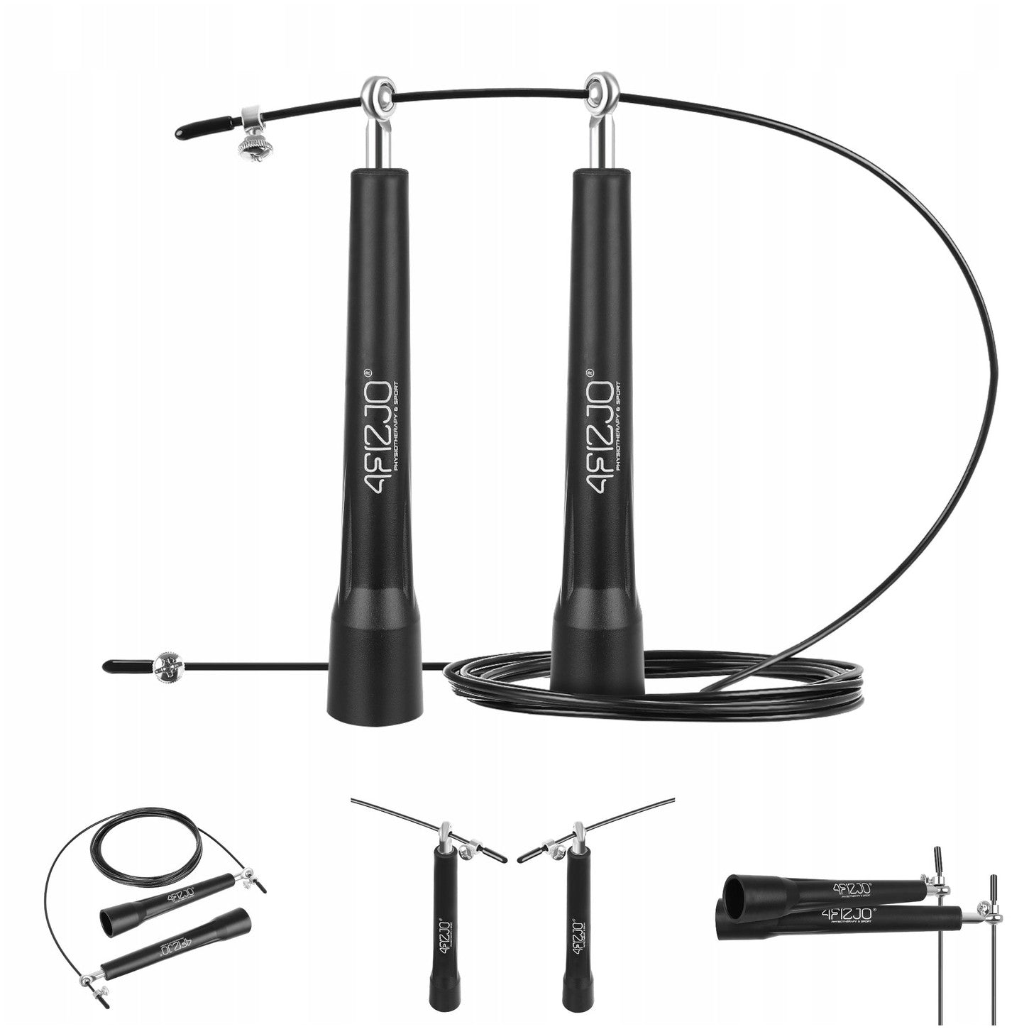 BOXING JUMP ROPE ERGONOMIC ADJUSTABLE STEEL WITH SPEED BEARINGS 3M