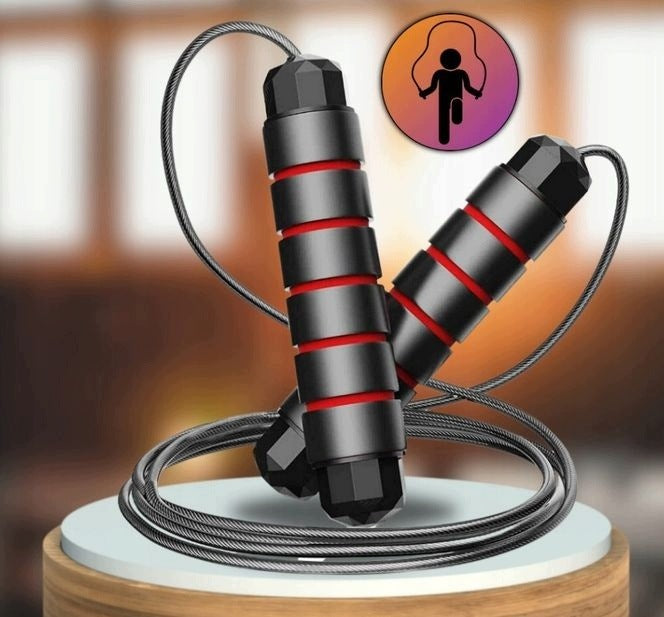 BOXING JUMP ROPE FITNESS TRAINING CROSFIT WITH BEARINGS ADJUSTABLE 270 cm Manufacturer code skakanka treningowa Profi ID