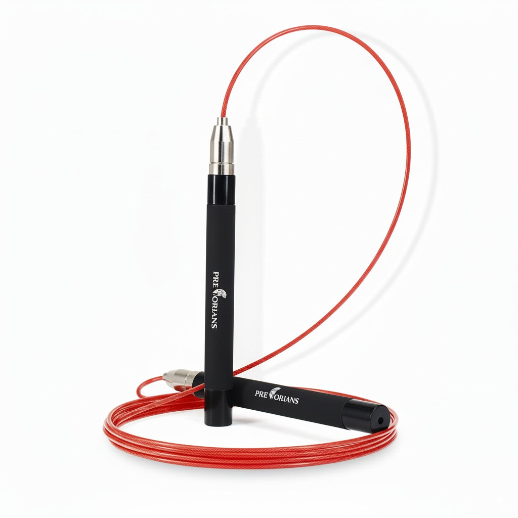 BOXING JUMP ROPE STEEL ROPE WITH BEARINGS DURABLE FITNESS ADJUSTABLE Rope length 300 cm