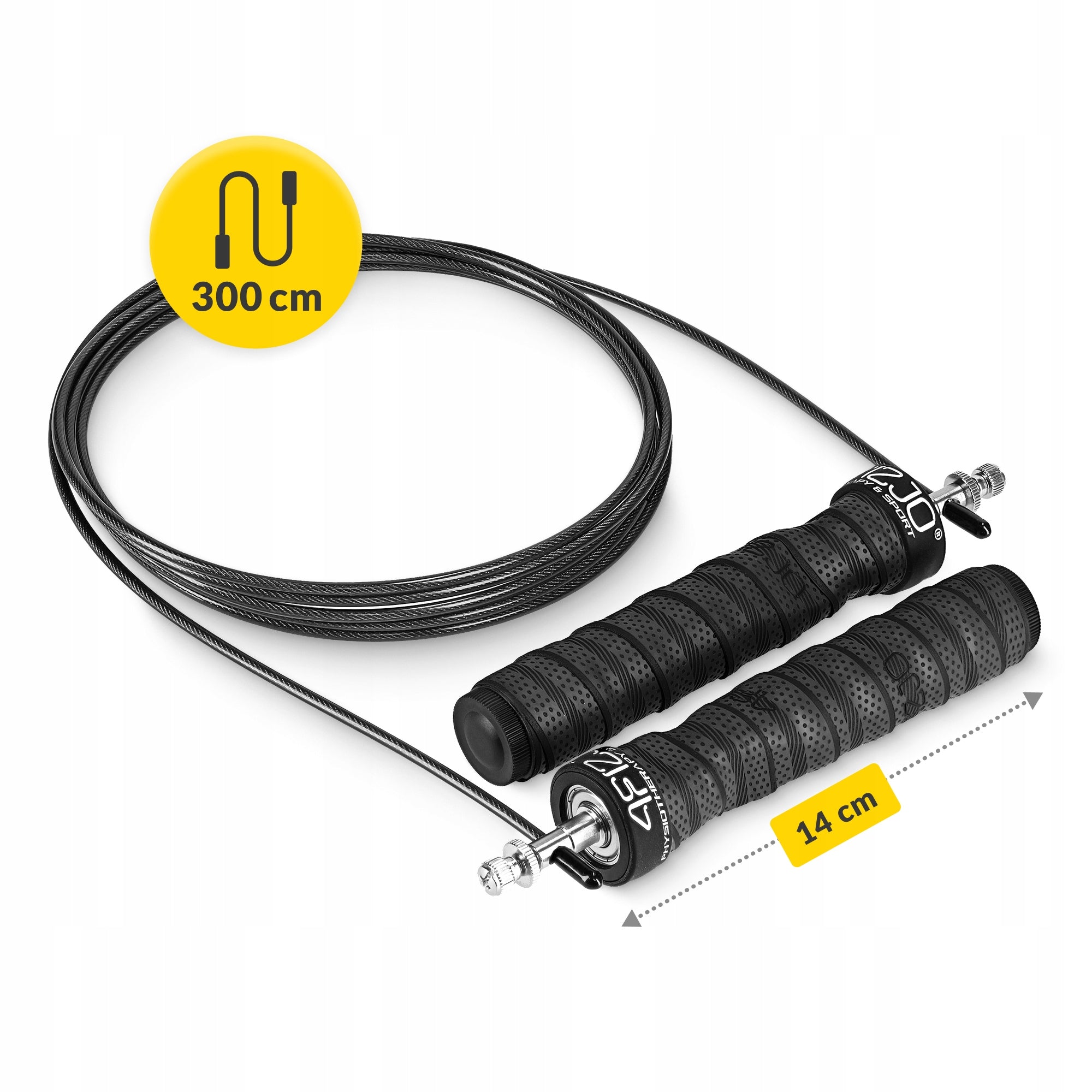 BOXING JUMP ROPE STRONG ADJUSTABLE WITH LOAD BEARINGS FOR TRAINING 3M EAN (GTIN) 5907739313164