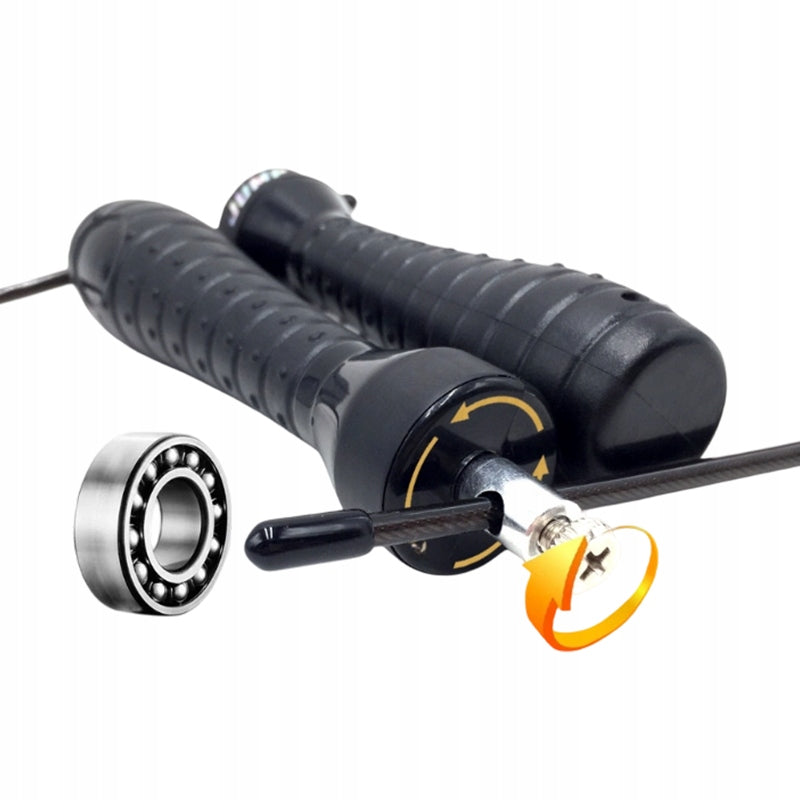 BOXING JUMP ROPE WITH LOAD ADJUSTABLE WITH BEARINGS DURABLE Manufacturer code Uxxu6736
