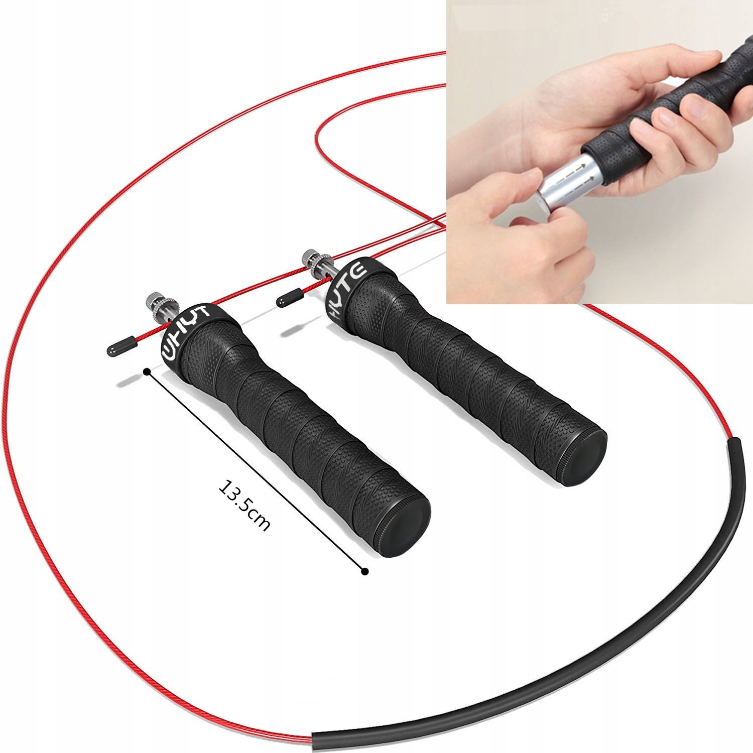 BOXING JUMP ROPE WITH ROTARY HEAD LOAD ADJUSTABLE DURABLE Brand no brand