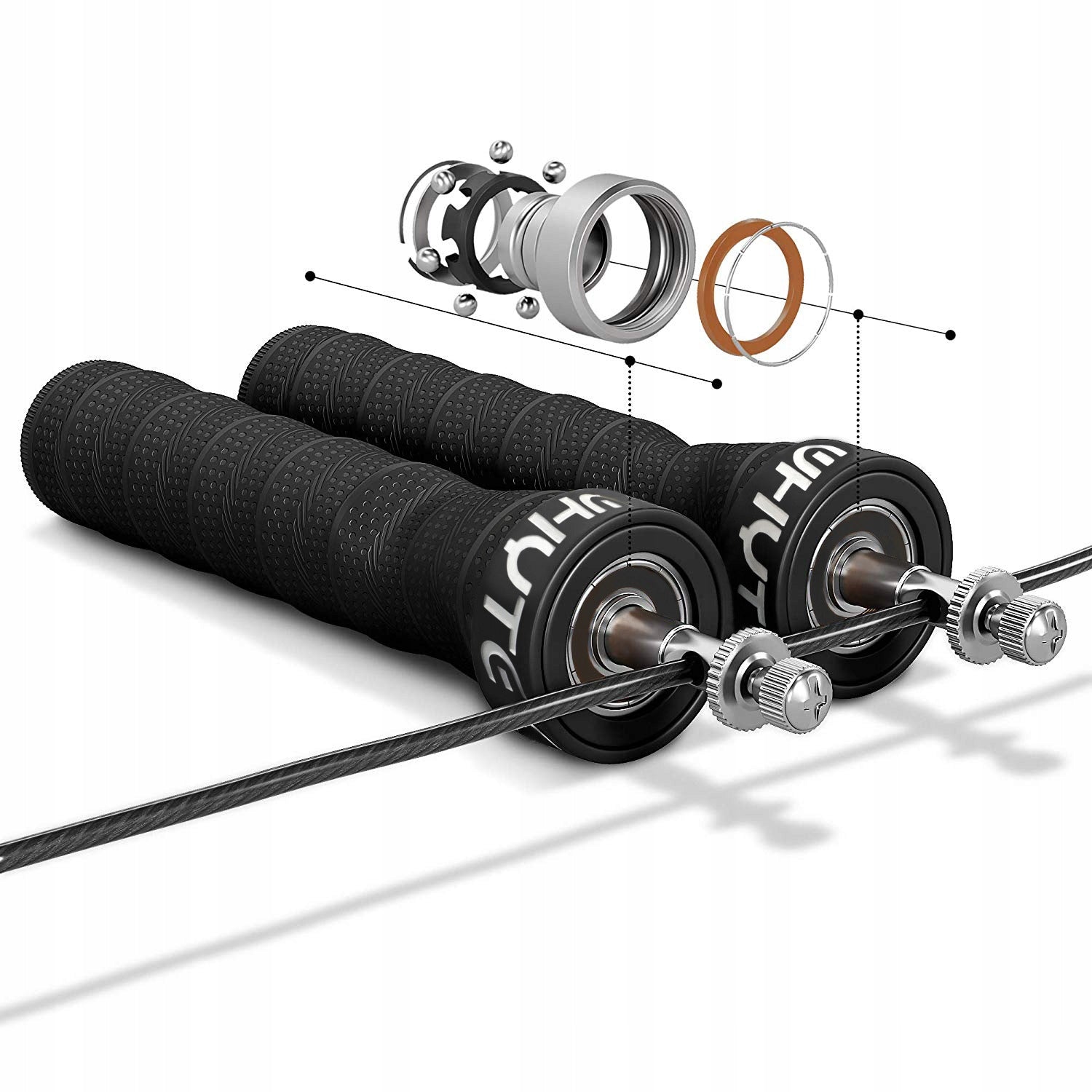 BOXING JUMP ROPE WITH ROTARY HEAD LOAD ADJUSTABLE DURABLE EAN (GTIN) 8581686243834