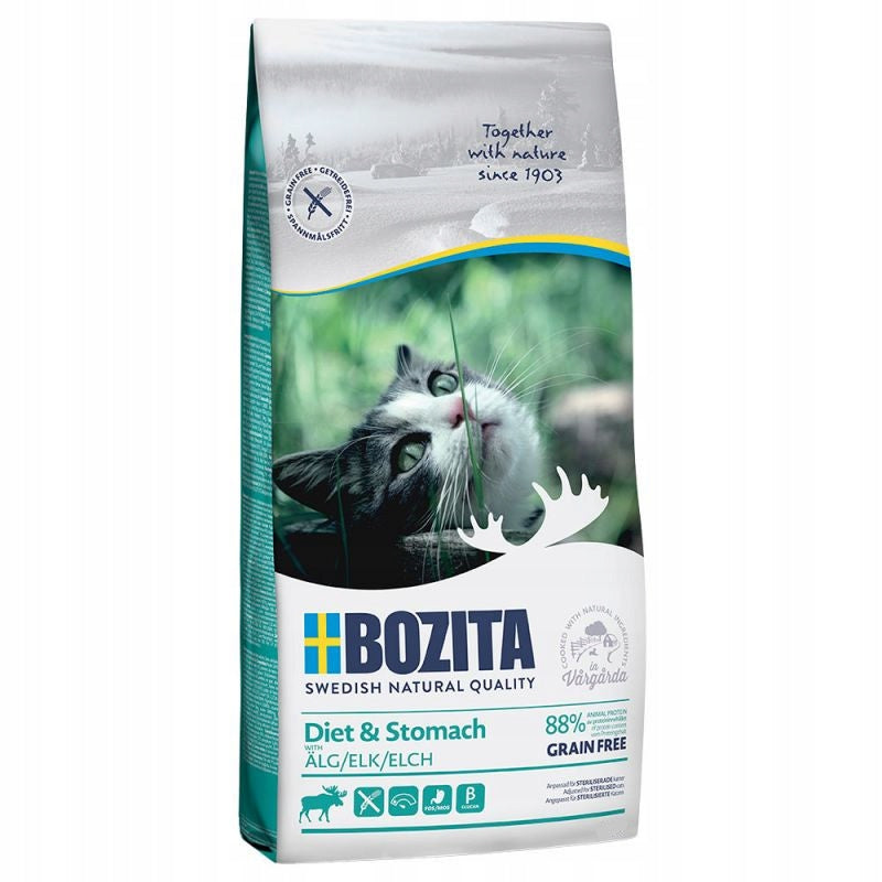 BOZITA Dry cat food Diet Stomach MOOSE WITHOUT GRAINS for sensitive 2kg