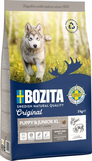 BOZITA Original PUPPY & JUNIOR XL 3kg