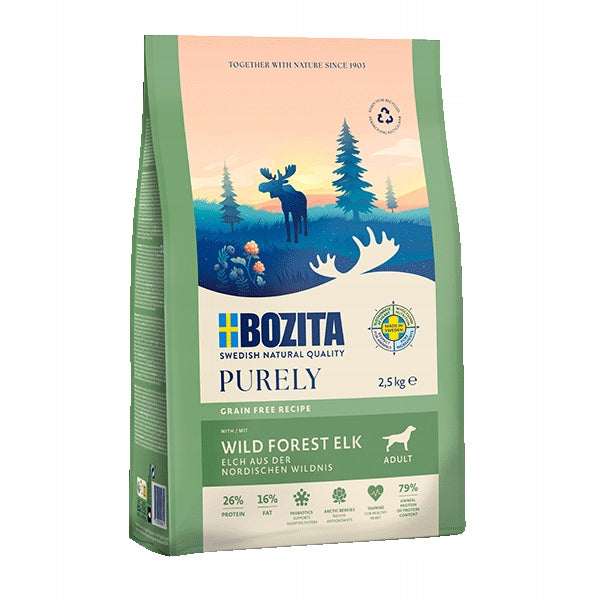 BOZITA Purely dry dog food Adult elk 11kg Brand Bozita
