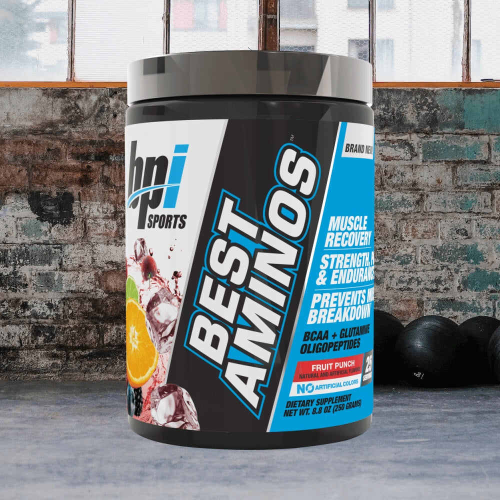 BPI Sports Best Aminos (25 servings) Fruit Punch Expiration date at least 3 months from the date of purchase