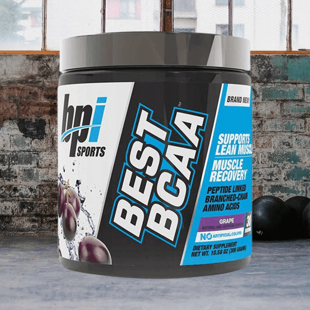 BPI Sports Best BCAA (30 servings) Grape Expiration date at least 3 months from the date of purchase