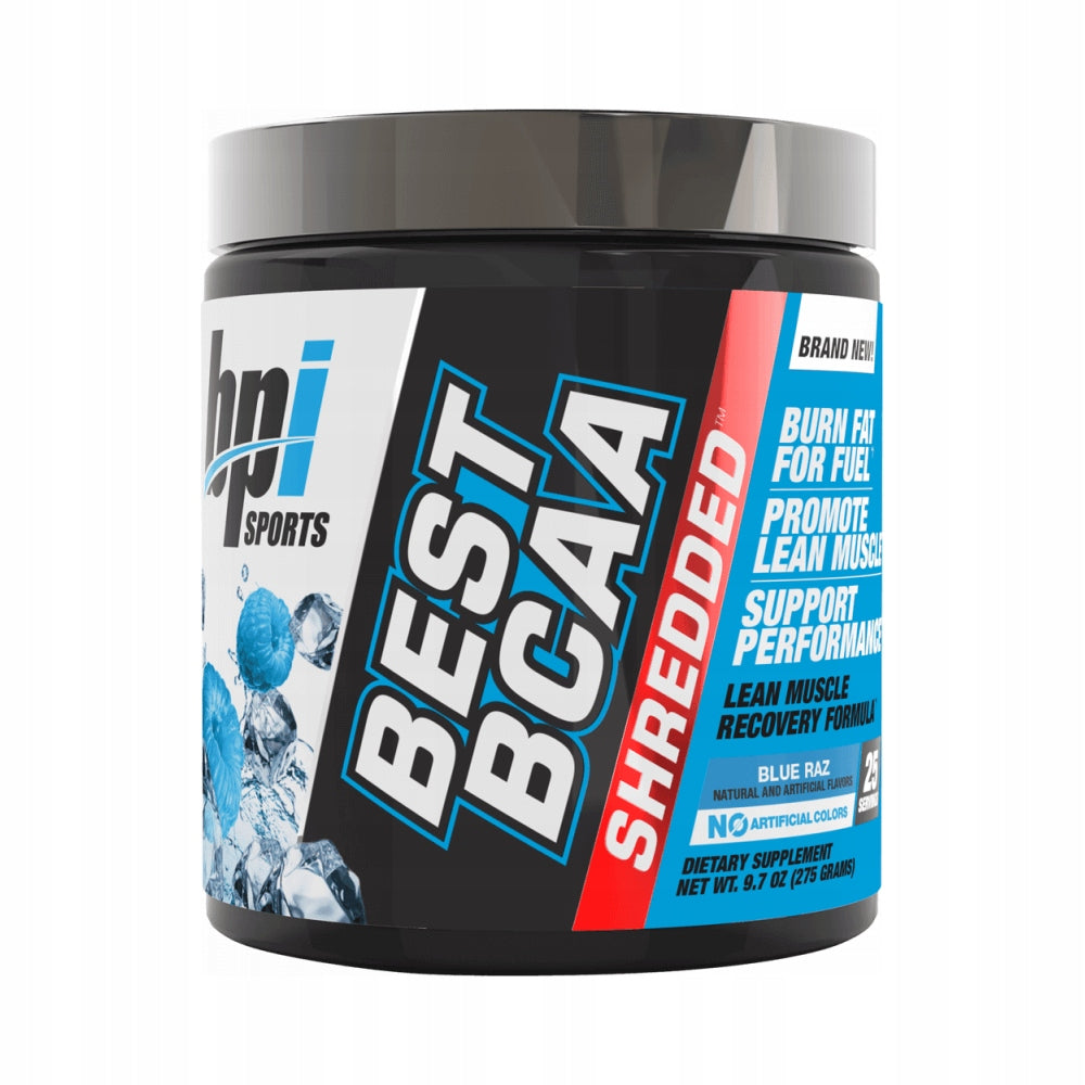 BPI Sports Best BCAA Shredded (25 servings) Blue Raspberry