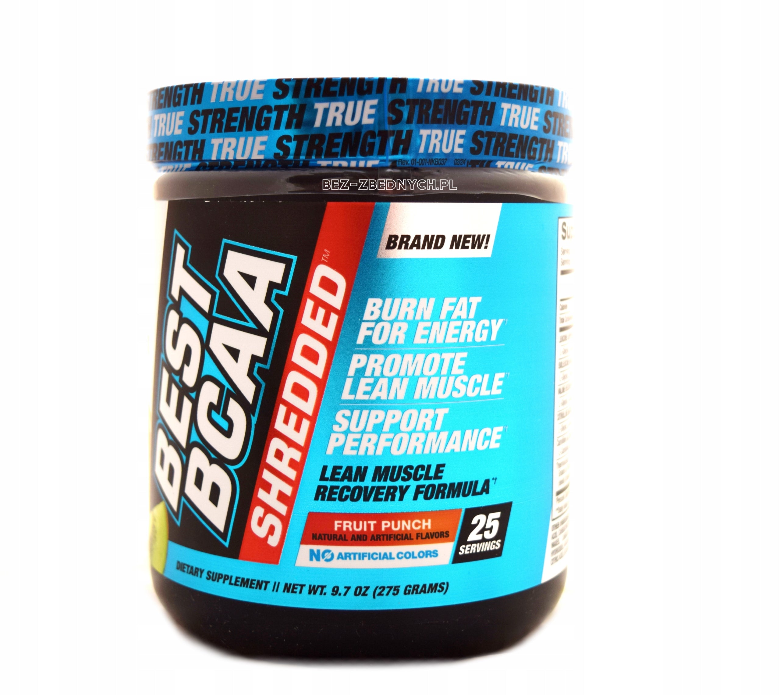 BPI Sports Best BCAA Shredded 275g AMINO BRANCHED ThermoGain RECOVERY Packaging status original