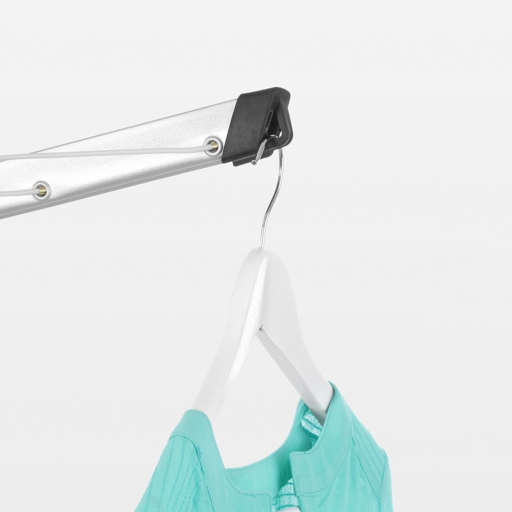BRABANTIA - Essential - Garden dryer 30 m - Concrete attachment Unfolded width 271 cm