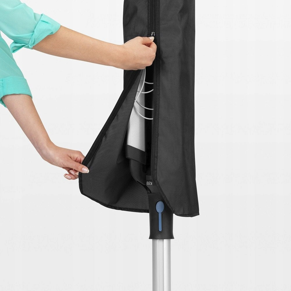 BRABANTIA Garden dryer 50 m - Concrete attachment, cover, container Additional information Foldable Cover Included
