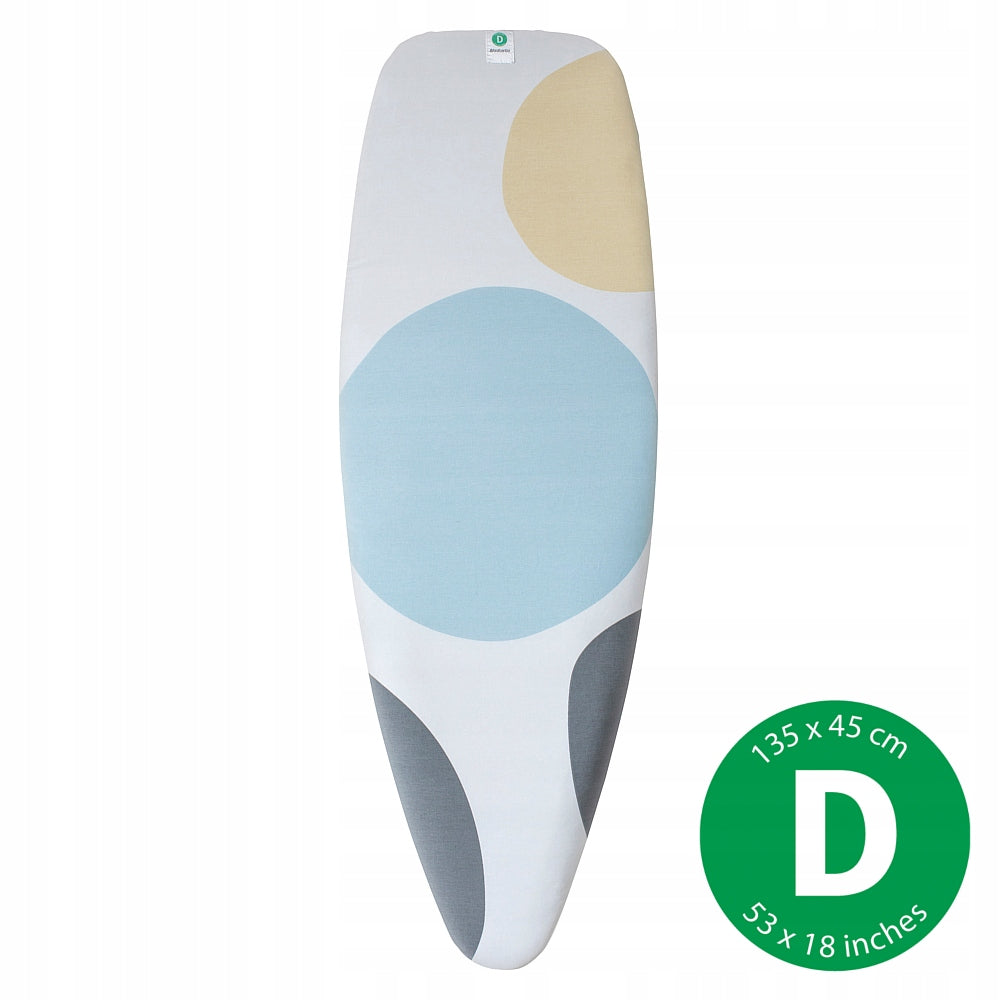 BRABANTIA - Ironing Board Cover - Size D - Spring Bubbles