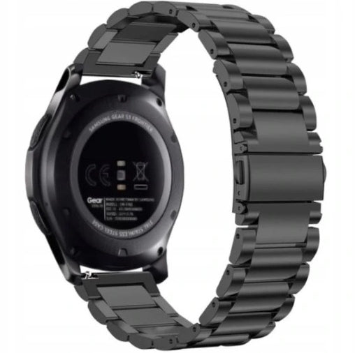 BRACELET STRAP FOR SMARTWATCH UNIVERSAL 20mm BLACK + TELESCOPES Packaging status original